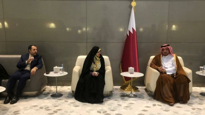 معاون رئیس‌جمهور به قطر سفر کرد