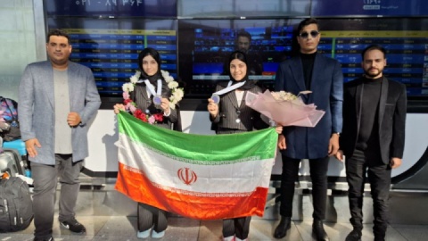 دو مدال نقره ره آورد دختران ریاضیدان کشورمان از قطر