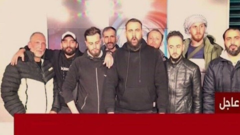 اولین بیانیه مخالفان مسلح سوریه در تلویزیون پس از سیطره بر دمشق