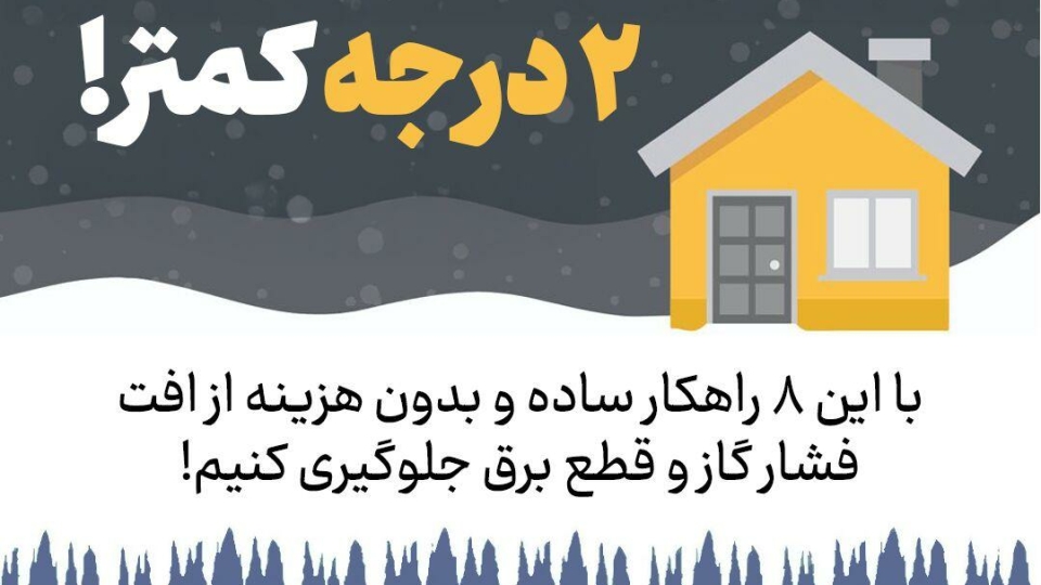 پویش «۲ درجه کمتر» در وزارت فرهنگ و ارشاد اسلامی