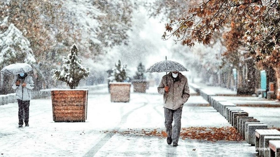 هواشناسی ایران| رگبار باران و برف در ۵ استان