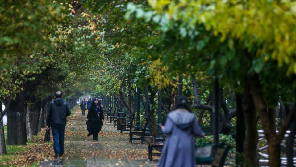 تهران سردتر می‌شود