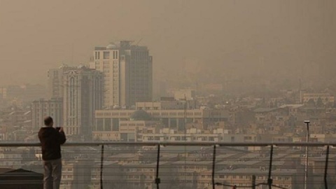 وضعیت قرمز ۲۲ ایستگاه سنجش هوای تهران