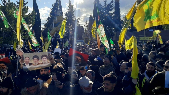 گزارش تصویری اختصاصی ”ایران” از مراسم تشییع شهید هاشم صفی‌الدین