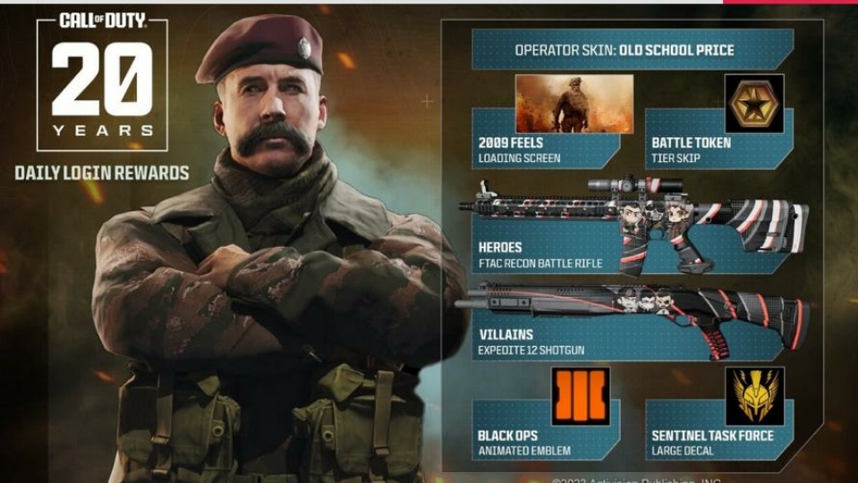 پاداشهای روزانه به Call of Duty بازخواهند گشت