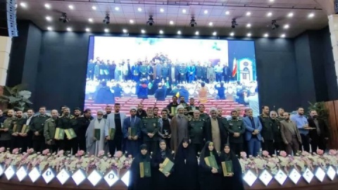 نیروی زمینی عنوان برترین رده جشنواره سراسری فرهنگ و هنر سپاه را کسب کرد