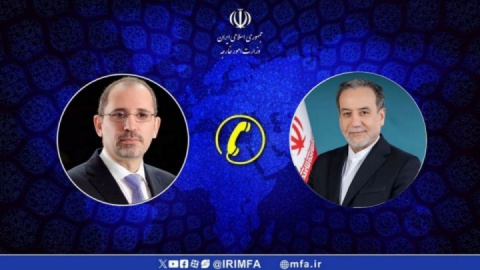 گفت‌وگوی تلفنی وزیر امور خارجه با وزیر خارجه اردن در مورد تحولات منطقه