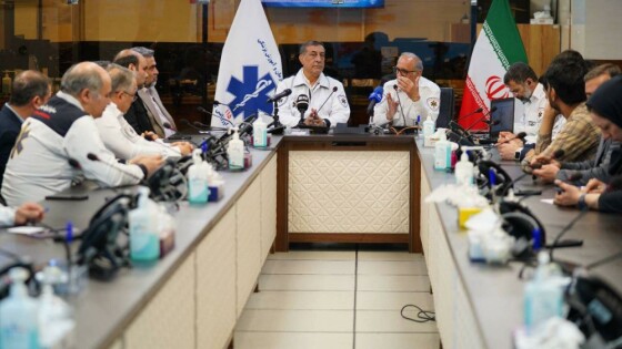 بازدید معاون اجرایی رئيسجمهور از مرکز کنترل عملیات بحران سازمان اورژانس کشور