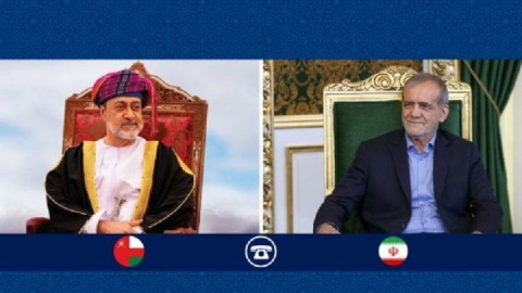 گفتگوی تلفنی عیدانه دکتر پزشکیان و سلطان عمان
