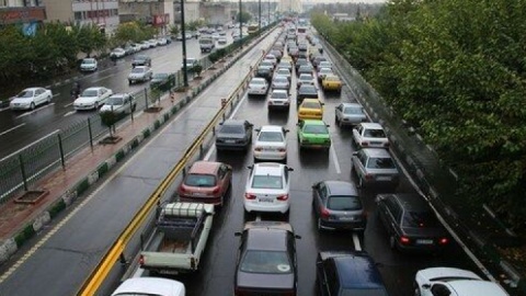 ترافیک سنگین صبحگاهی در اکثر معابر اصلی پایتخت