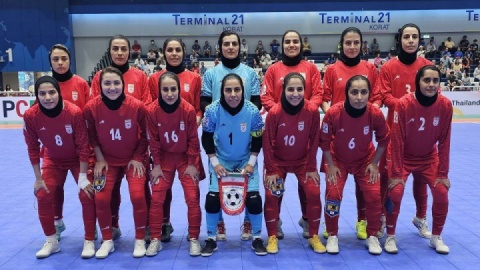 تساوی بانوان فوتسال ایران و ژاپن در دیداری دوستانه