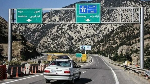 بازگشایی چالوس و آزادراه تهران_شمال پس از رفع انسداد