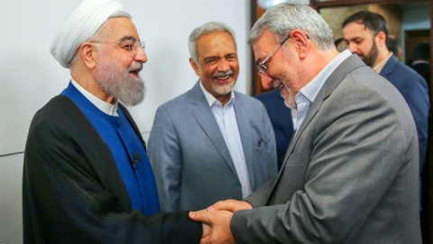گزارش تصویری/ دیدار نوروزی سیاسیون با حسن روحانی