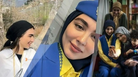 عکس/ سونیا حسینی(نیکا) سلفی خود با ارسطو را منتشر و افتخار کرد!