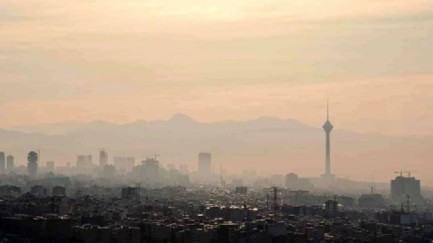 هوای تهران آلوده شد