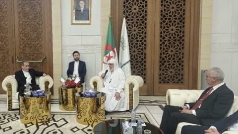 عراقچی از مسجد جامع الجزایر بازدید کرد