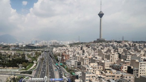 احتمال وزش باد شدید و هوای گرم در تهران