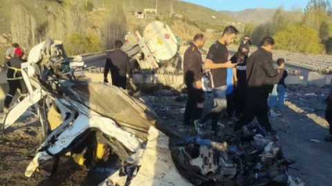 جان‌باختن پنج نفر بر اثر حادثه رانندگی در سنندج