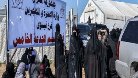توقف انتقال خانواده های داعشی از «الهول» سوریه به «الجدعه» عراق