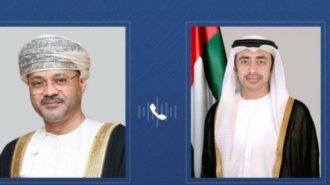 وزیران خارجه امارات و عمان آخرین تحولات مذاکرات ایران و آمریکا را بررسی کردند