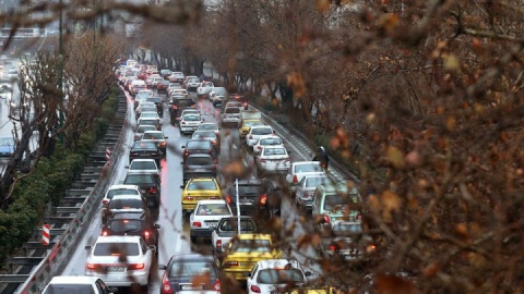 بارش باران تا پایان هفته در تهران، هوا ۱۱ درجه سرد می‌شود