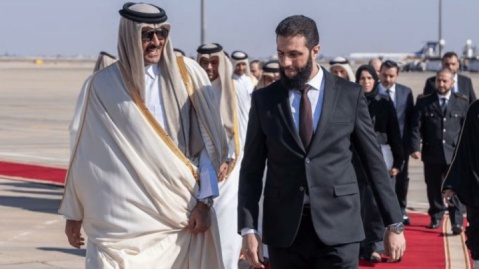 جولانی وارد دوحه شد