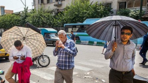 اختلاف دمای ۳۰ درجه‌ای در تهران