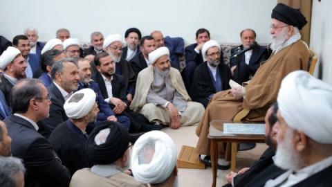 گزارش تصویری/ دیدار جمعی از مسئولان ارشد سه قوه با رهبر انقلاب