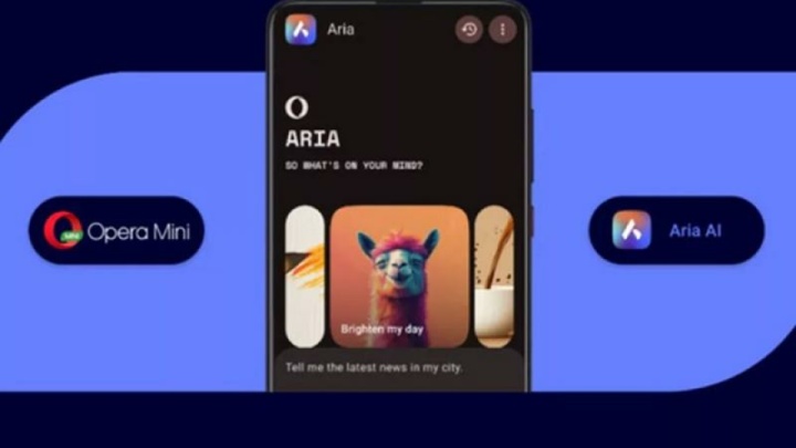 دستیار هوش مصنوعی Aria به مرورگر سبک Opera Mini اضافه شد