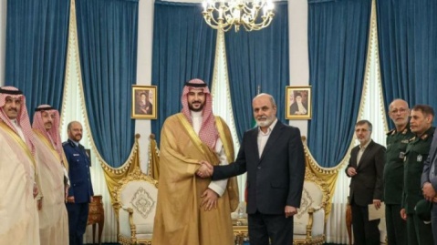 دیدار وزیر دفاع عربستان با دبیر شورای عالی امنیّت ملی