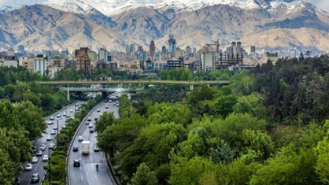هوای تهران پاک است