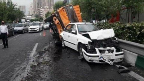 عدم توجه و تغییر مسیرهای ناگهانی، بیشترین دلیل تصادفات رانندگی
