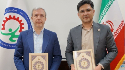 همکاری فدراسیون‌های کارگری و تنیس روی میز  کلید خورد