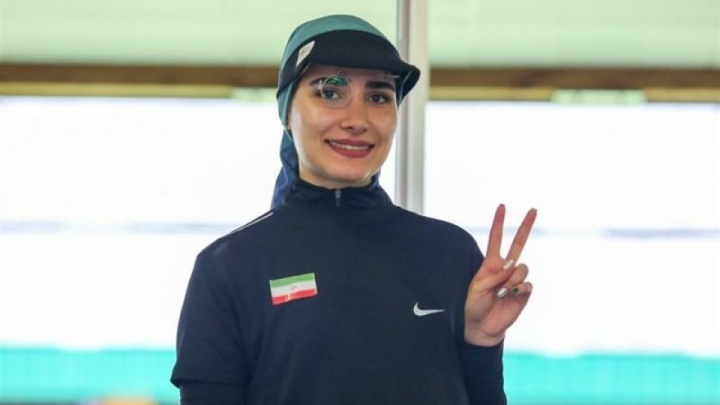 رستمیان رکورد تپانچه ۲۵ متر ایران را شکست