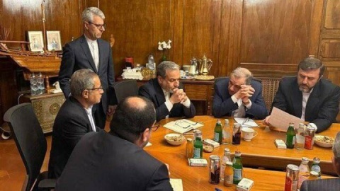 تصاویری از تیم ایرانی در مذاکرات غیرمستقیم با آمریکا در رم