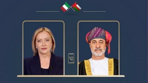 گفت وگوی سلطان عمان با نخست وزیر ایتالیا درباره مذاکرات هسته ای ایران