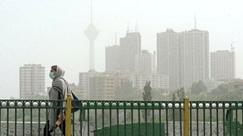 هوای تهران؛ ناسالم برای گروه‌های حساس