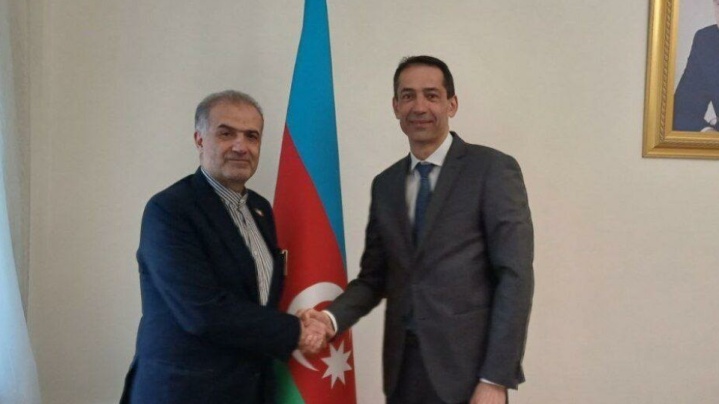 دیدار سفیران ایران و جمهوری آذربایجان در مسکو