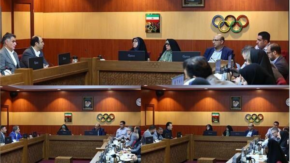 نشست مسئولان کمیته ملی المپیک و وزارت ورزش با سه فدراسیون و انجمن