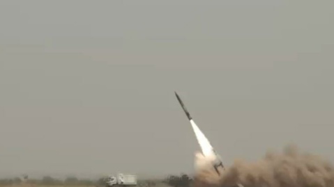 ارتش پاکستان موشک آزمایش کرد