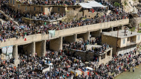پالنگان آماده میزبانی از مراسم هزار دف
