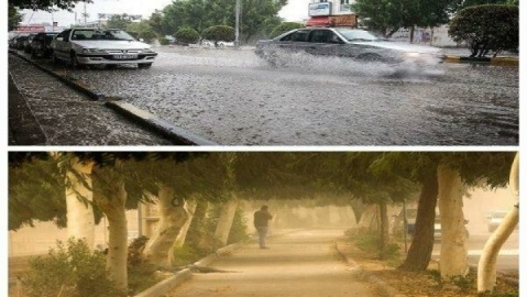 هشدار وزش باد شدید در تهران؛ اورژانس آماده‌باش شد