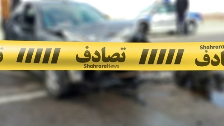 ۵ مصدوم در برخورد خودروی سواری با درخت
