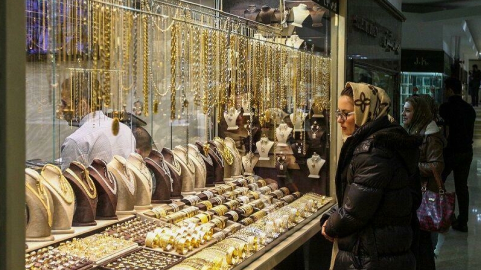 کاهش قیمت طلا در بازار تهران