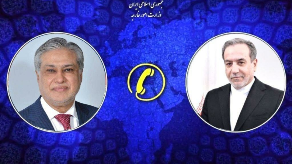 تماس تلفنی عراقچی با وزیر امور خارجه پاکستان