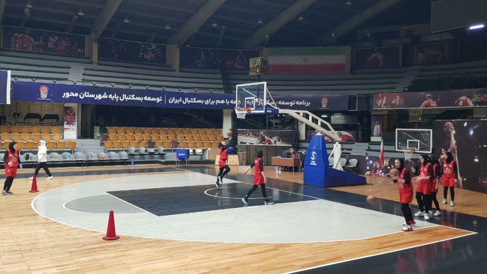 تمرینات آمادهسازی دختران بسکتبالیست ایران