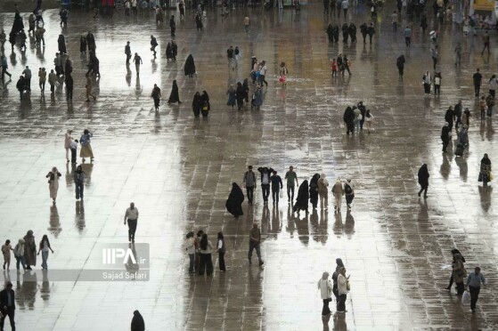 هشتمین روز از سی و ششمین نمایشگاه بین‌المللی کتاب همزمان با باران بهاری