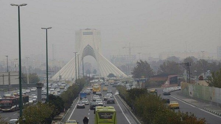 هوای تهران در وضعیت ناسالم
