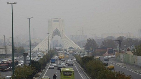 هوای تهران در وضعیت ناسالم