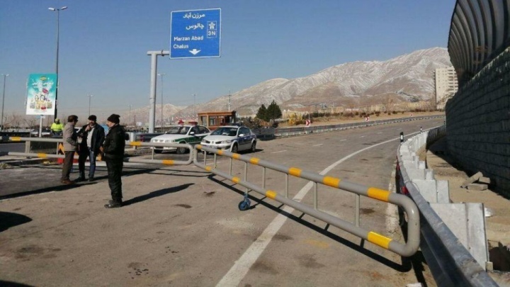 جاده کرج - چالوس و آزادراه تهران - شمال بسته است / سفر از مسیرهای جایگزین